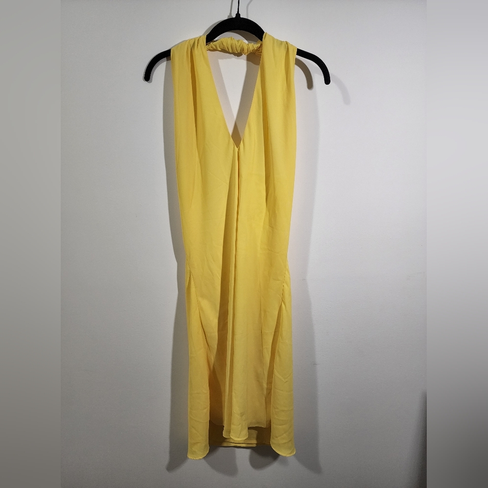 Show Me Your Mumu Yellow Backless Dress